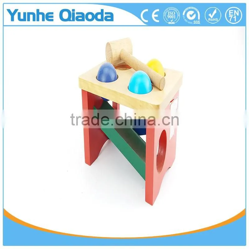 Christmas Gifts Classic Toddler Game Wooden Hammer Toy Pounding Bench box Early Explorer