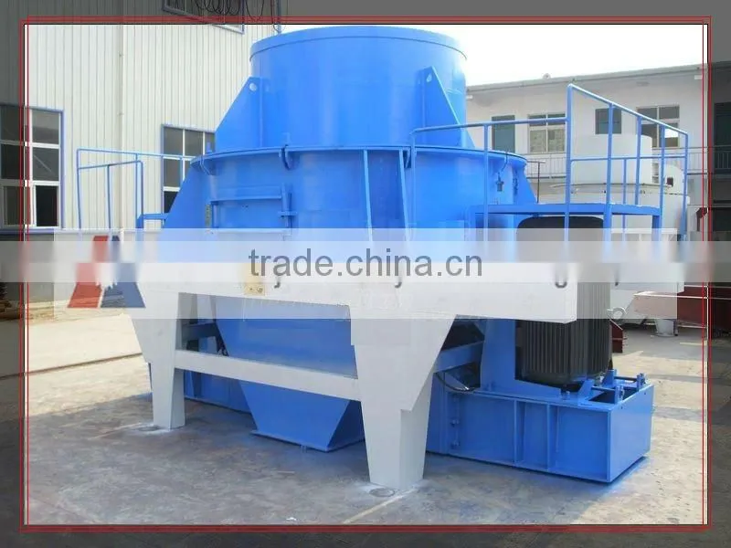 Vertical shaft impact crusher for silica sandstone crushing
