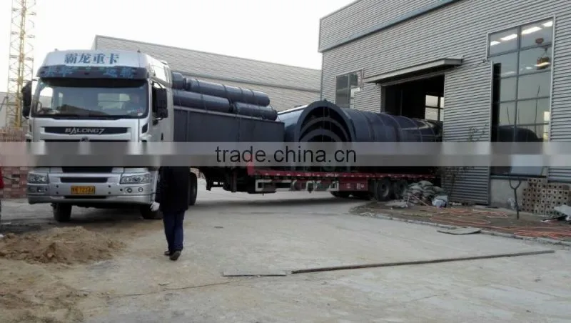 waste plastic recycling plant making plastic pyrolysis oil 12 TON