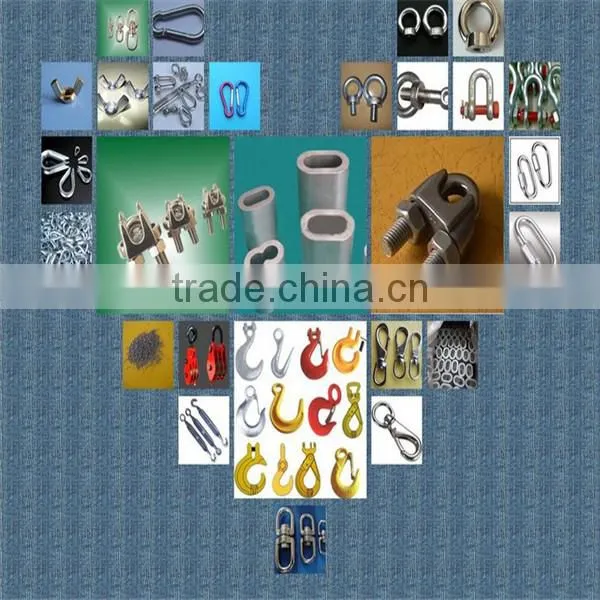 Factory stock CE 8mm anti twisted stainless steel 316 rigging lifting wire rope