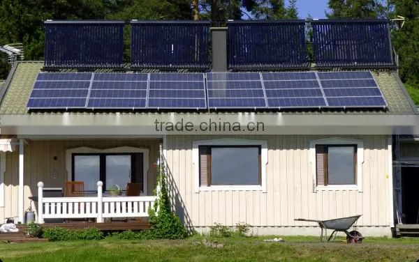 Easy installation away from water leaking/rooftop solar panel mounting system