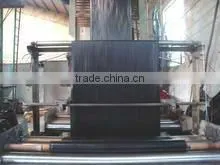 Degradable black plastic film for agricultural
