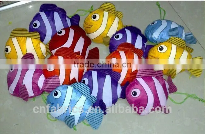 Wholesale custom polyester reusable folding shopping bags