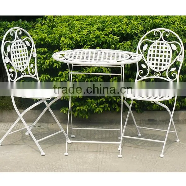 Vintage Folding Garden Table And Chair