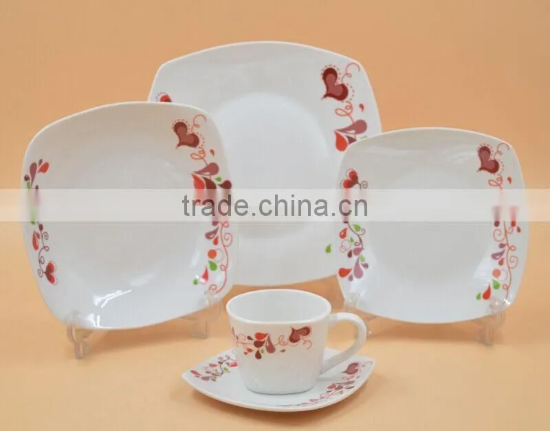 used restaurant dinnerware 20pcs dinner set`