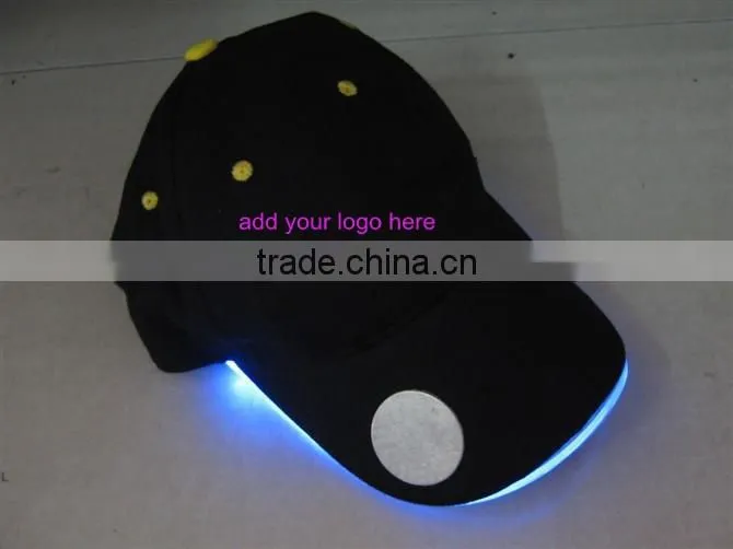 led night light trucker cap/vans trucker cap