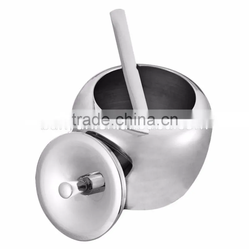 18/10 Salt Pepper Sugar Storage Organizers Seasoning Containers Spice Jar