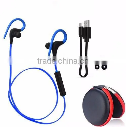 Sport Wireless Bluetooth 4.1 Stereo Ear Hook Headset, Dual Ears Smart Bluetooth Headsets For Wholesale