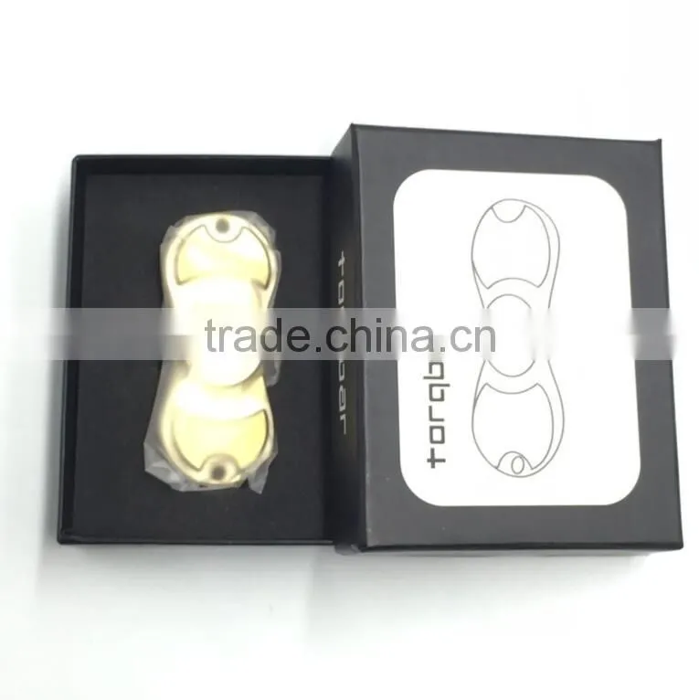 China supplier OEM metal copper hand fidget spinner toy