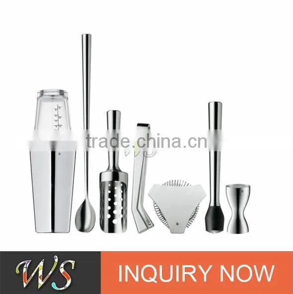 stainless steel cocktail shaker,martini shaker , 1000ml cocktail shaker with mirror effect