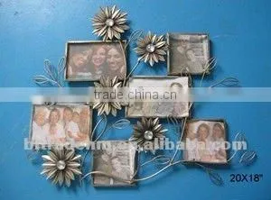 photo frame with metal tree shape