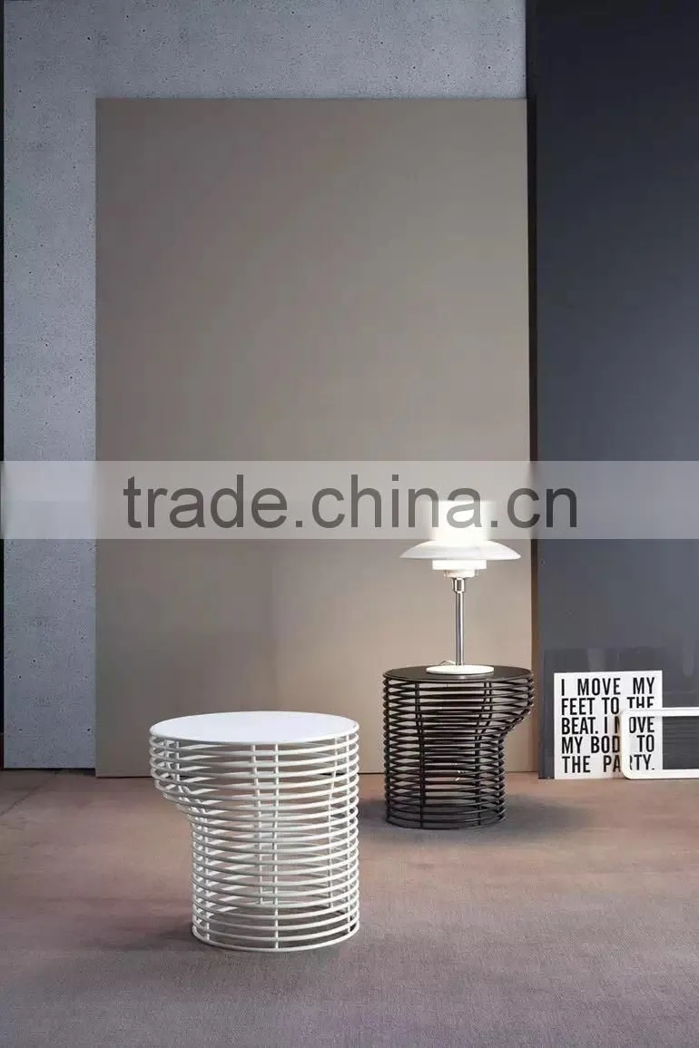 Alibaba online shopping power coating frame metal coffee table high qualtiy