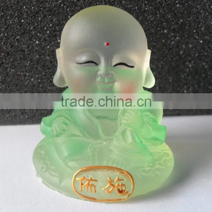 Clear resin figure