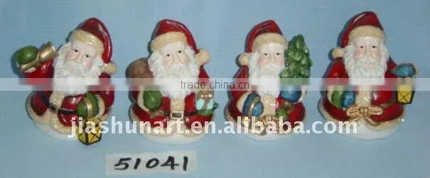 Christmas santa figurine