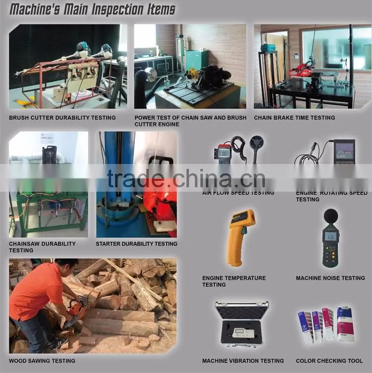 chinese cheap chainsaw wood tree cutting machine chain saw manufacturer