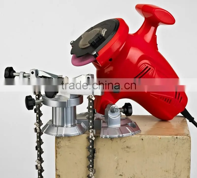 145mm 230w Electric Power Sharpener Grinder Machine Tools Chainsaw Sharpening Service