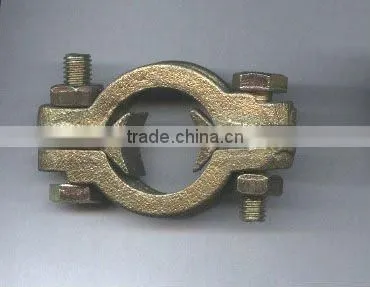 Low Abrasion and High Reliability Double Bolt Clamp