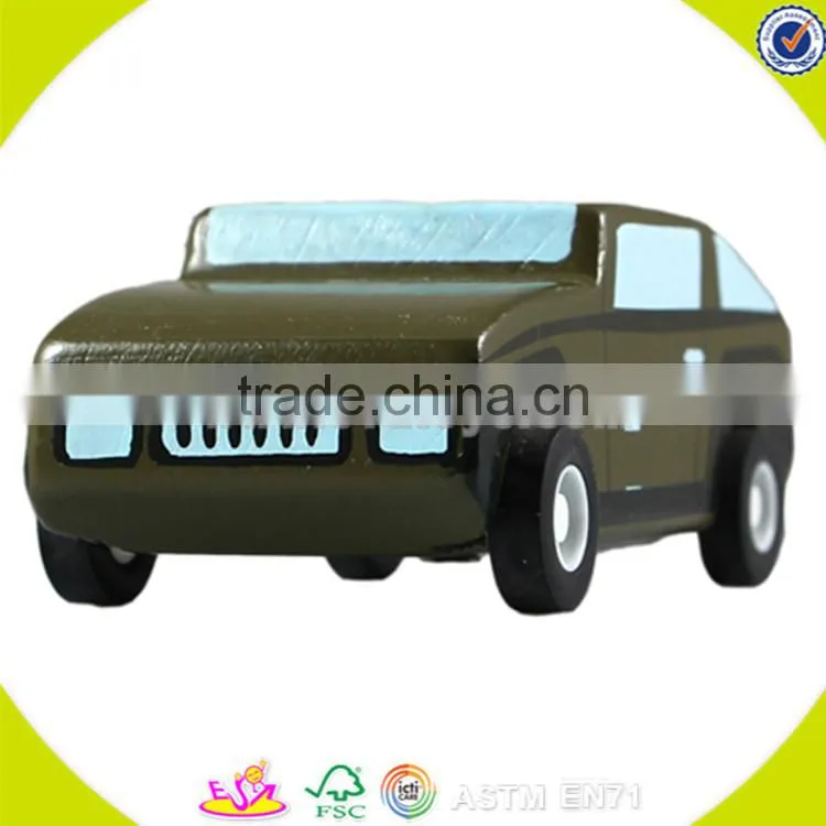 wholesale newest wooden sports car toy hot sale kids wooden mini sports car toy creative wooden sports car toy W04A030