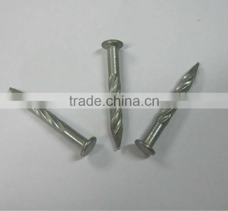 Twisted Shank Hardened Concrete Steel Nail