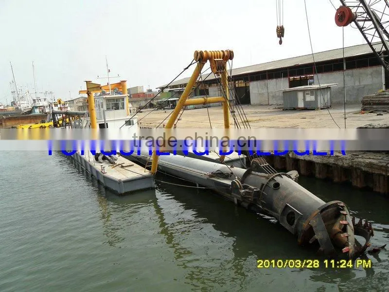 none self propelled hydraulic cutter suction dredge