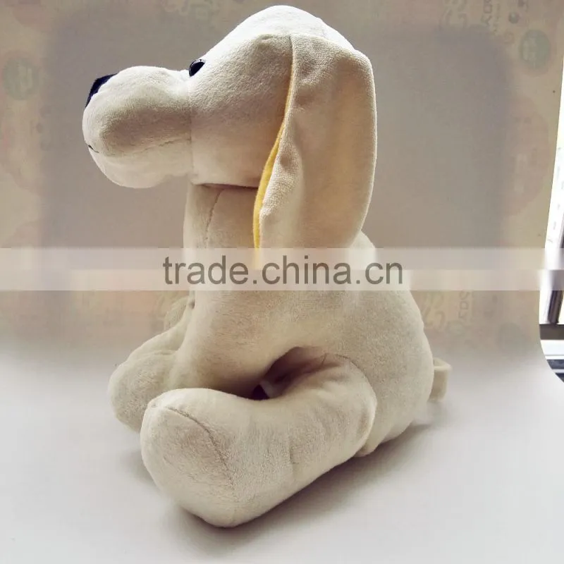 China 2015 plush stuffed cheap plush dog toys for kids