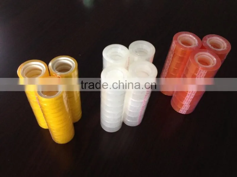Transparent super clear stationery tapes