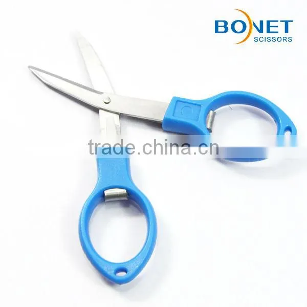 SFI0001A/B CE qualified 4" Professional Stainless Steel fish folding scissor