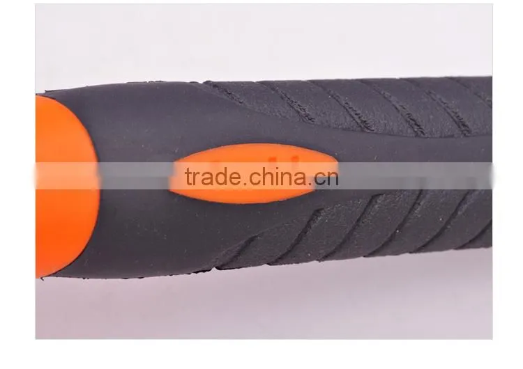 Ball pen hammer with soft grip rubber handle