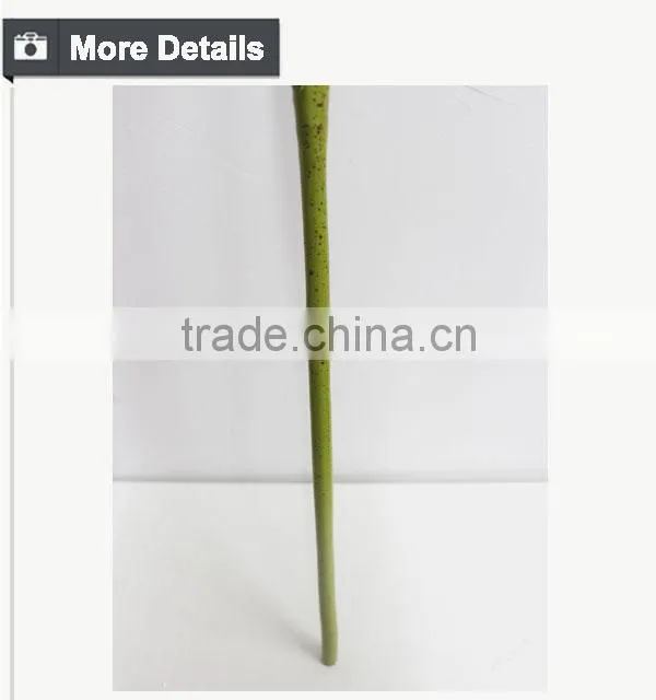 New design single branch artificial grass stem onion grass bush for display