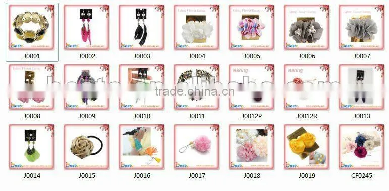 CF0147 Children small ribbon bow cheap wholesale flower for hair