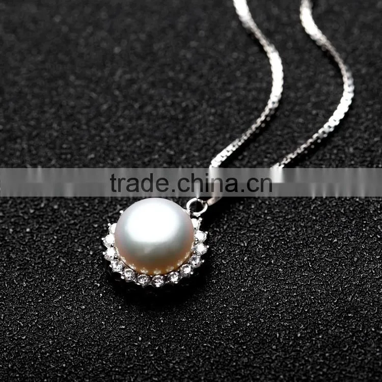 925 SILVER WITH FRESHWATER NATURE PEARL