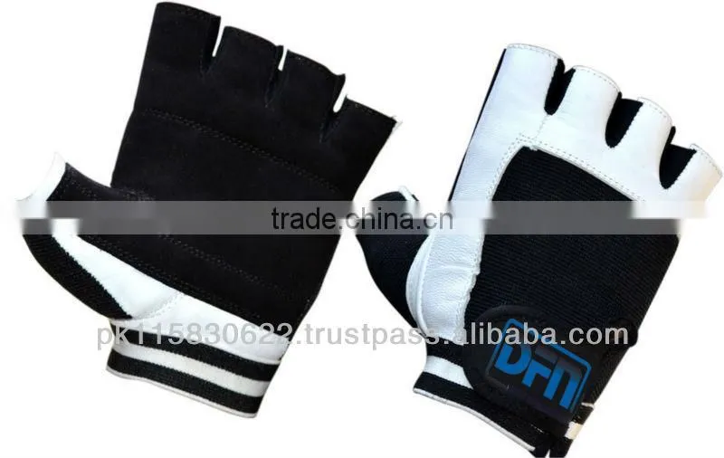 Professional High Quality Half Finger Weight Lifting Gloves / Sports Gloves