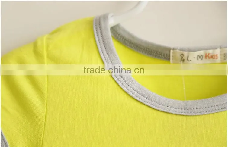 High quality wholesale cheapest Kids blank 100% cotton T shirt