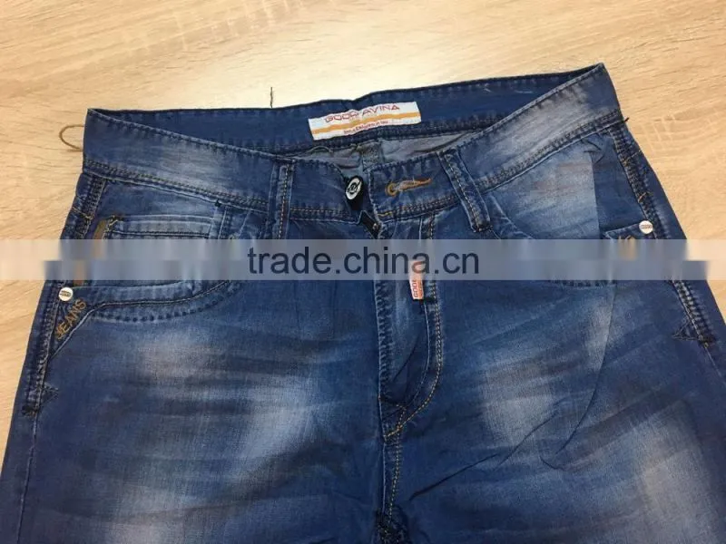 GZY Professional supplier stock jeans men top trousers
