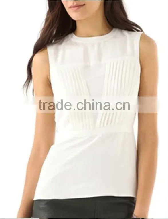 beautiful white summer top