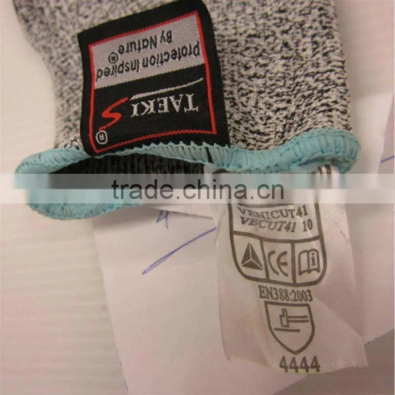 Nitrile coating High polyethylene knitted gloves All-purpose safety gloves
