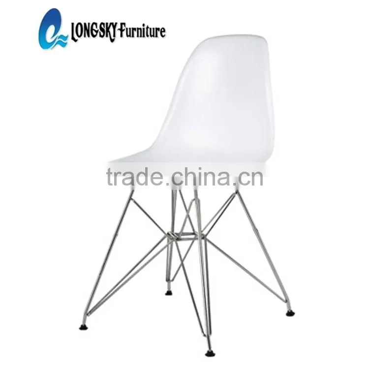 LS-4001A Modern Dining Room Furniture Cheap ABS Plastic Chair Replica Eiffel Chair