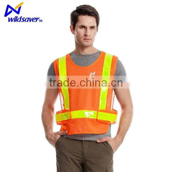 Lighting up work wear uniform LED team vest