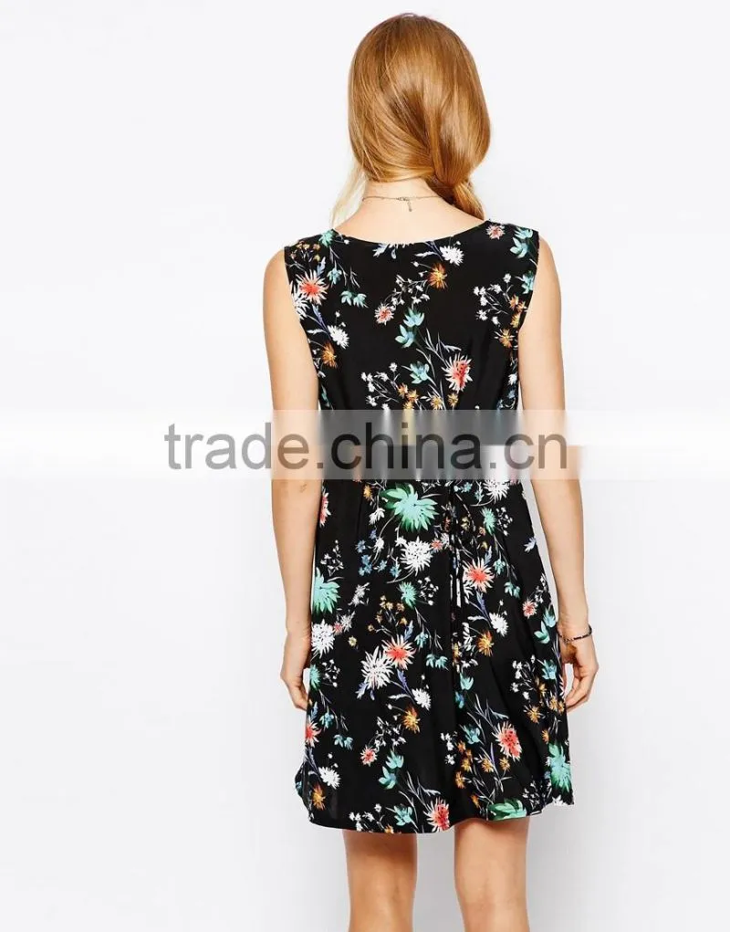 Hot sale flower printing maternity clothing wholesale