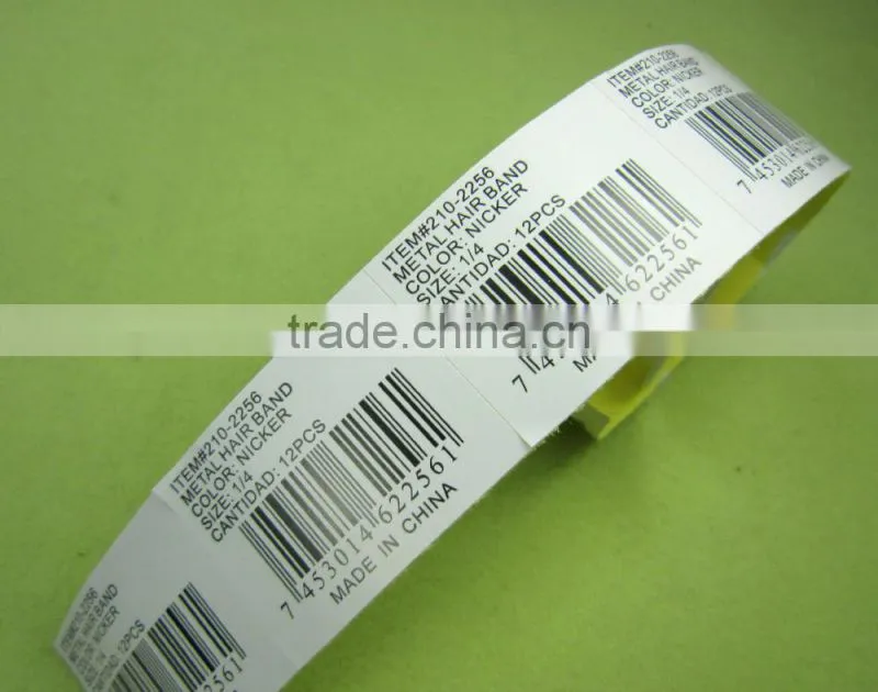 booklet label