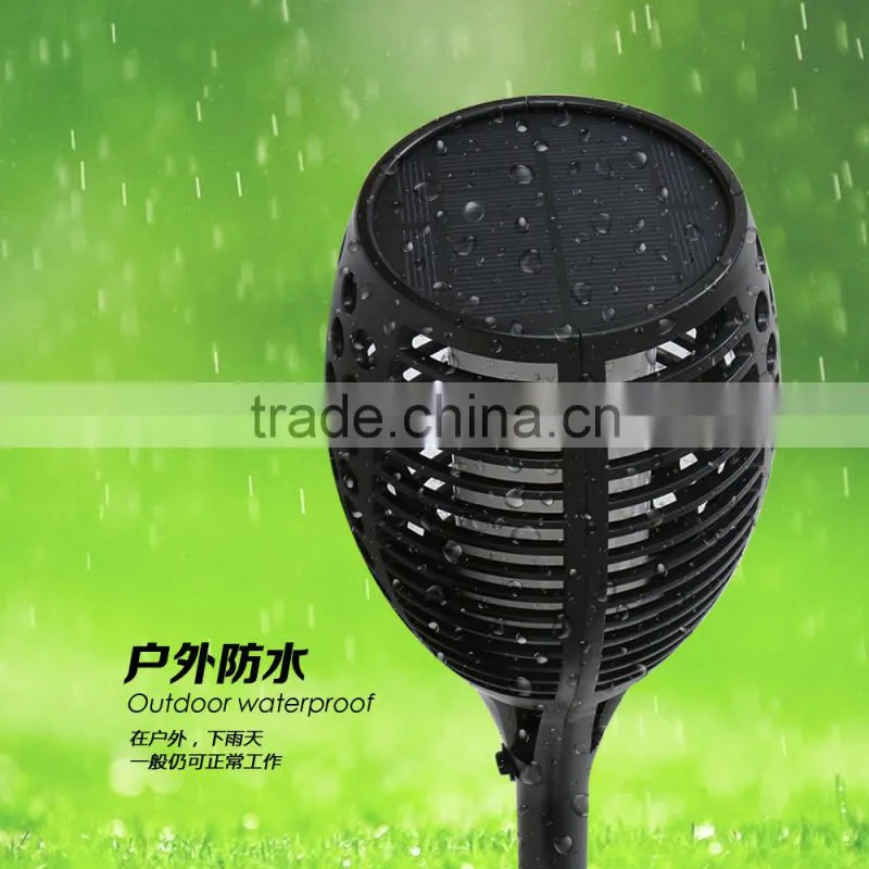 Solar lights outdoor garden lights solar flame lights
