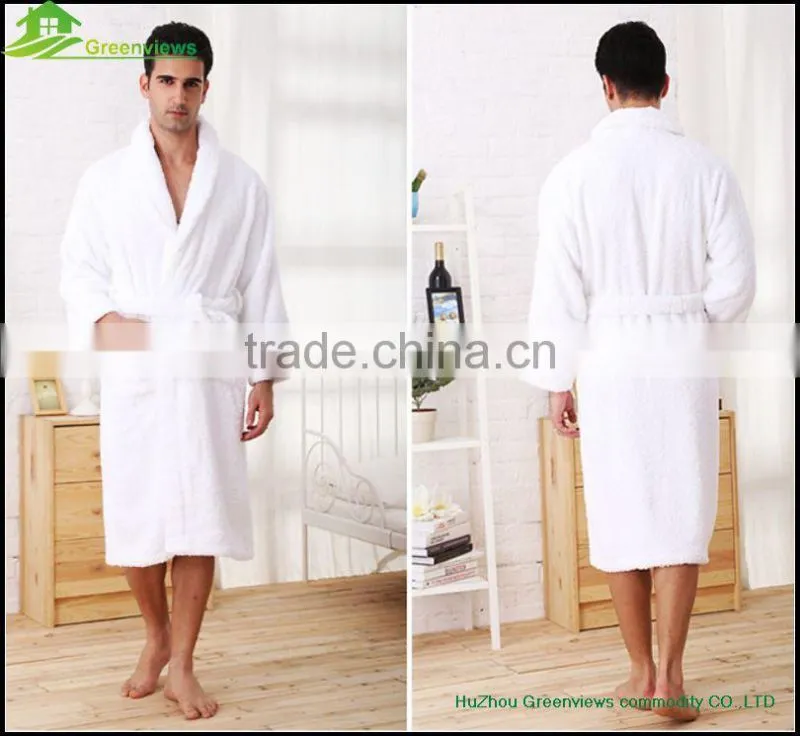 100 cotton towel bathrobe cotton ladies Bath Robes Men's Comfort Cotton Sleepwear Bathrobe