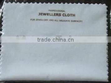 Custom Logo/Size/Package Silver/Gold Polishing Cloth Jewelry Cleaning Cloth Flannels