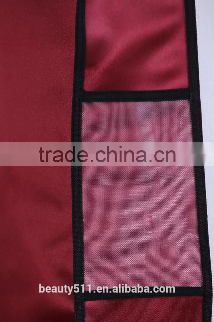 China wholesale Long luxuriant wedding dress cover garment bag WB04