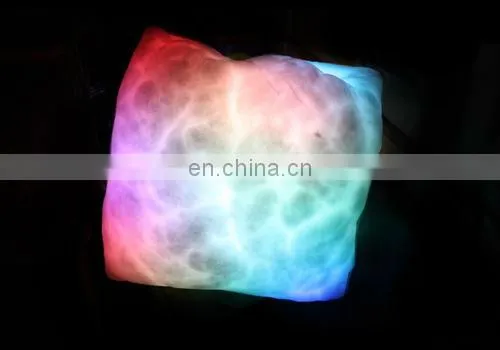 Lighting pillow with custom piloow case