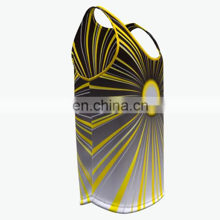 New design yellow running wear