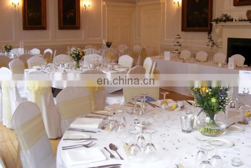 New Arrival Wedding Party Chair Cover Sash