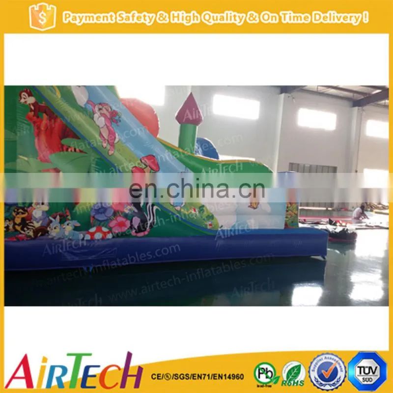 popular playground toy cheap inflatable water slides for sale