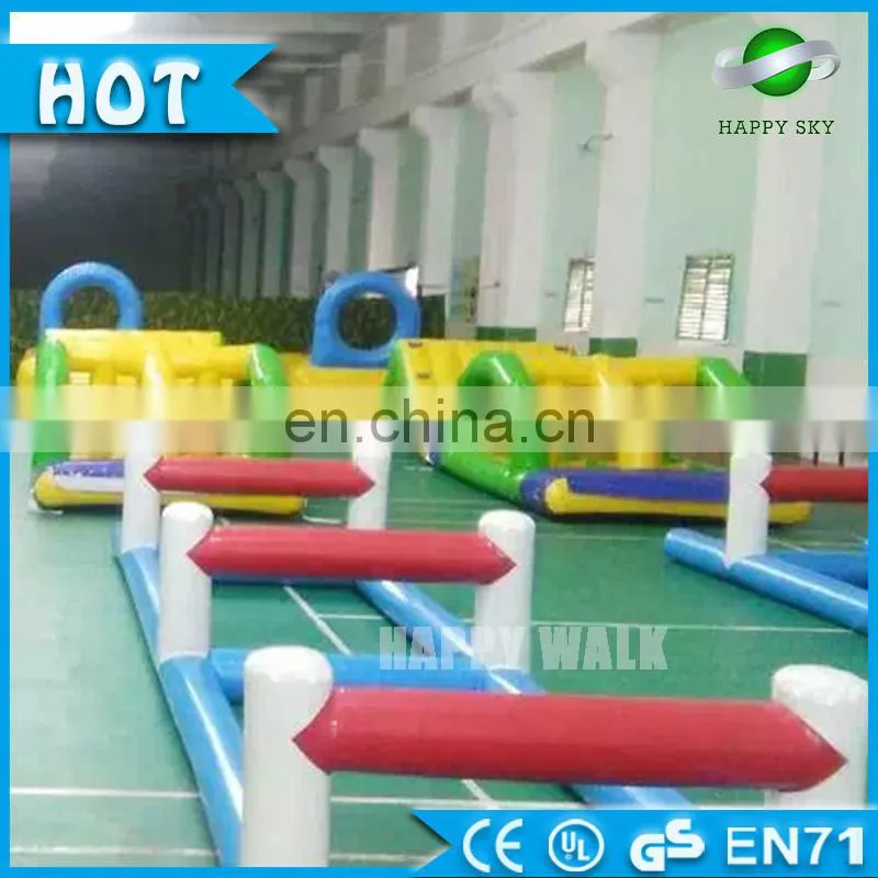HI infalatable water obstacle ,inflatable water game toy, giant inflatable water toy for sale