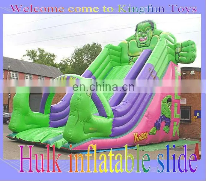 Clown drop inflatable slide for sale